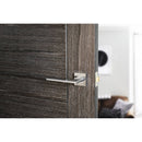 Oro&Oro Sienna Lever Door Handle on Square Rose - Satin Chrome - O9215ESC - Choice Handles