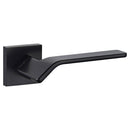SPECIAL ORDER Oro&Oro Frana Lever Door Handle on Square Rose - Matt Black - O9315EMB - Choice Handles