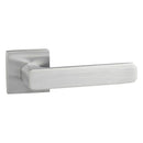 Oro&Oro Galassia Lever Door Handle on Square Rose - Satin Chrome - O10815ESC - Choice Handles