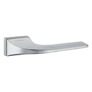 SPECIAL ORDER Oro&Oro Oia Lever Door Handle on Square Rose - Satin Chrome - O12524ESC - Choice Handles
