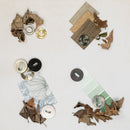 Old English Euro Escutcheons - Matt Black - OEESCEMB - Choice Handles