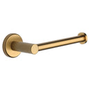 Oxford Wall Mounted Toilet Roll Holder. Satin Brass Finish - OXF-PAPER-SB - Choice Handles