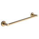 Oxford 45cm Towel Bar Rail. Wall Mounted for Bathroom and Kitchen. Satin Brass Finish - OXF-TOWEL-45-SB - Choice Handles