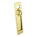 Prima - Trinity Front Door Letter Plate 276mm x 54mm - Polished Brass - PB06