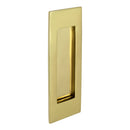 Prima - Victorian Vertical Front Door Letter Plate 225mm x 66mm - Polished Brass - PB07