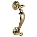 Prima - Profile Doctor Front Door Knocker 190mm x 49mm - Polished Brass - PB2002