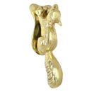 Prima - Squirrel Front Door Knocker 164mm x 55mm - Polished Brass - PB2003