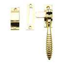 Prima - Window Beehive Casement Fastener - Polished Brass - PB2023
