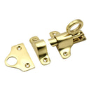 Prima - Window Fanlight Catch - Heavy Duty 50mm (L) x 55mm (W) - Polished Brass - PB2024