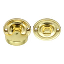 Prima - Bathroom Thumbturn & Release - Polished Brass - PB2032
