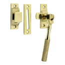 Prima - Window Knurled Casement Fastener - Polished Brass - PB2042