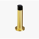 Prima - Wall Mounted Door Stops 76mm Long x  15mm - Polished Brass - PB2044