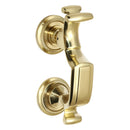 Prima - Doctor Front Door Knocker 145mm x 45mm - Polished Brass - PB25A