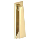 Prima - Contemporary Front Door Knocker 165mm x 40mm - Polished Brass - PB26