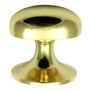 Prima - Oval Cabinet Cupboard Knob - Polished Brass - PB872