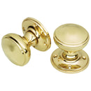 Prima - Princess Mortice Door Knob - Polished Brass - PB97