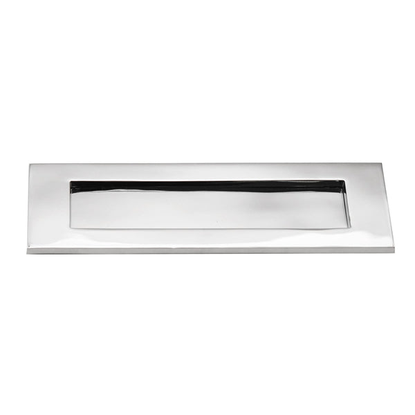 Spira Brass - Victorian Letter Plate 250mm  - Polished Chrome - SB5105PC - Choice Handles