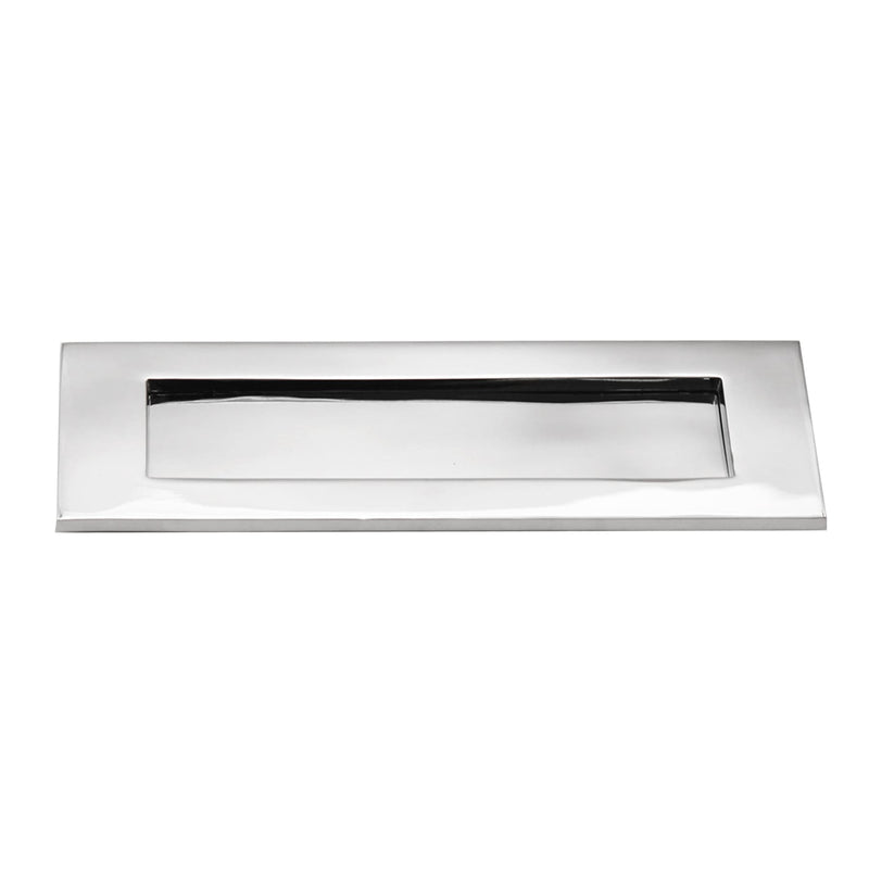 Spira Brass - Victorian Letter Plate 250mm  - Polished Chrome - SB5105PC - Choice Handles
