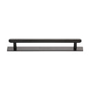 Heritage Brass Cabinet Pull Step Design with Plate 160mm CTC Matt Bronze Finish - PL4410 160-MB - Choice Handles