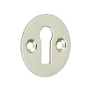 Prima - Open Door Keyhole Escutcheon  32mm - Polished Nickel - PN104
