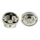 Prima - Bathroom Thumbturn & Release - Polished Nickel - PN2032