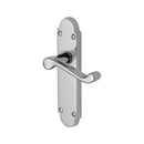 Project Hardware Door Handle Lever Latch Milton Design Polished Chrome finish - PR510-PC - Choice Handles