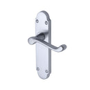 Project Hardware Door Handle Lever Latch Milton Design Satin Chrome finish - PR510-SC - Choice Handles