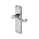 Project Hardware Door Handle Lever Latch Malvern Design Polished Chrome finish - PR605-PC - Choice Handles