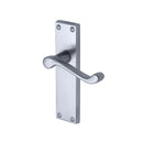 Project Hardware Door Handle Lever Latch Malvern Design Satin Chrome finish - PR605-SC - Choice Handles