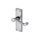 Project Hardware Door Handle Lever Latch Malvern Short Design Polished Chrome finish - PR610-PC - Choice Handles