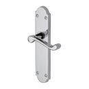 Project Hardware Door Handle Lever Latch Kensington Design Polished Chrome finish - PR7084-PC - Choice Handles