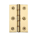 Heritage Brass Hinge Brass with Double&Natural Brasssp;Phosphor Washers 3 x 2 Polished Brass finish
 - PR88-400-PB - Choice Handles