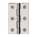 Heritage Brass Hinge Brass with Double&Natural Brasssp;Phosphor Washers 3 x 2 Polished Nickel finish
 - PR88-400-PNF - Choice Handles