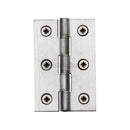 Heritage Brass Hinge Brass with Double&Natural Brasssp;Phosphor Washers 3 x 2 Satin Chrome finish
 - PR88-400-SC - Choice Handles