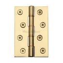 Heritage Brass Hinge Brass with Double&Natural Brasssp;Phosphor Washers 4 x 2 5/8 Polished Brass finish
 - PR88-405-PB - Choice Handles