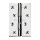 Heritage Brass Hinge Brass with Double&Natural Brasssp;Phosphor Washers 4 x 2 5/8 Polished Chrome finish
 - PR88-405-PC - Choice Handles