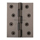 Heritage Brass Hinge Brass with Double Phosphor Washers 4 x 3 Matt Bronze Finish
 - PR88-410-MB - Choice Handles