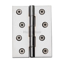 Heritage Brass Hinge Brass with Double Phosphor Washers 4 x 3 Polished Chrome finish
 - PR88-410-PC - Choice Handles