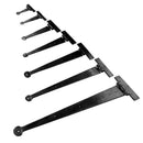 Spira Brass - T - Hinges  Penny End 12" 300mm - Beeswax - SB6104BX - Choice Handles