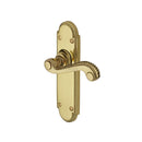 Heritage Brass Door Handle Lever Latch Adam Design Polished Brass finish - R760-PB - Choice Handles