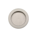 Sliding Round Flush Pull Pair Satin Nickel
 - RD2322-SN - Choice Handles