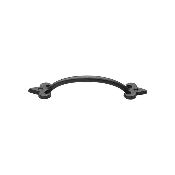 Rustic Dark Bronze Cabinet Pull Fleur-de-lys Design 102mm
 - RDB1092 102 - Choice Handles