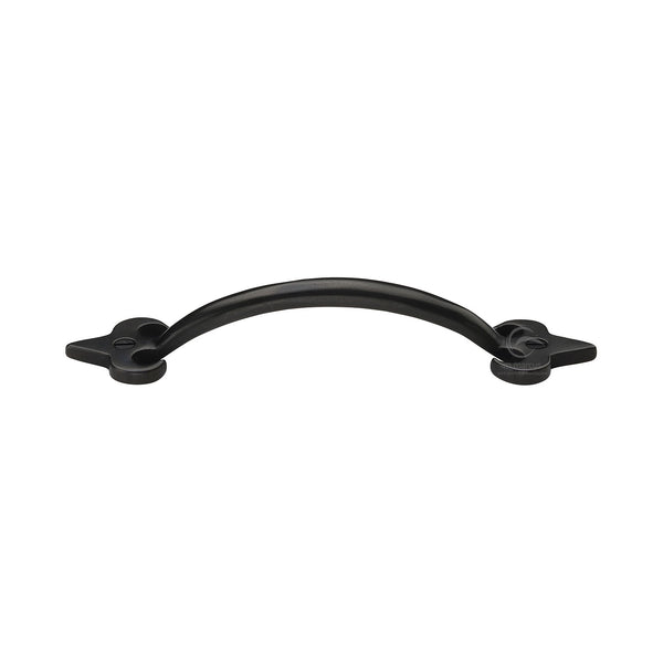 Rustic Dark Bronze Cabinet Pull Fleur-de-lys Design 152mm
 - RDB1092 152 - Choice Handles