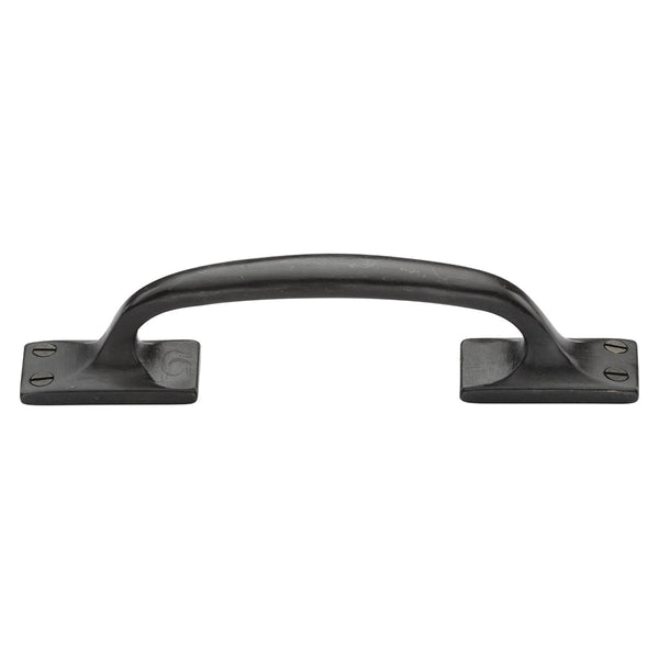 Rustic Dark Bronze Cabinet Pull Offset Design 260mm - RDB1145 260 - Choice Handles