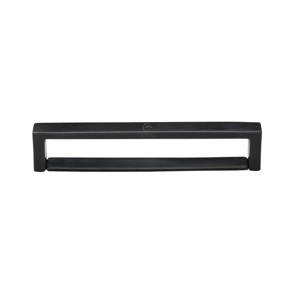 Rustic Dark Bronze Cabinet Pull Twist Design 152mm CTC - RDB3480 152 - Choice Handles