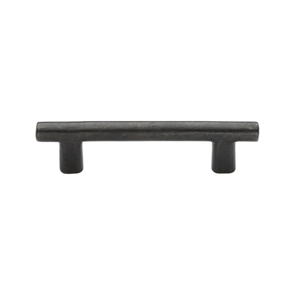 Rustic Dark Bronze Cabinet Pull Round T-Bar Design 96mm CTC - RDB361 96 - Choice Handles