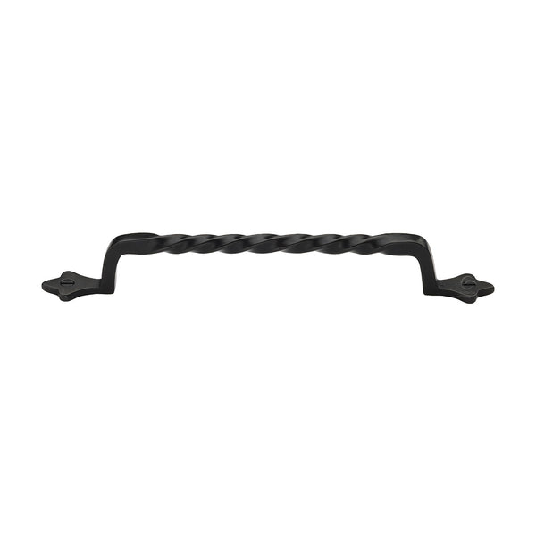 Rustic Dark Bronze Cabinet Pull Twist Design 202mm
 - RDB370 202 - Choice Handles