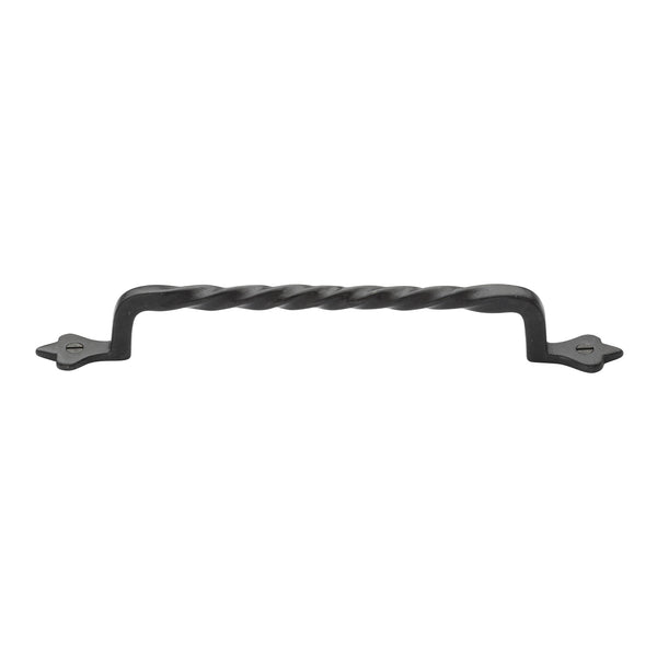 Rustic Dark Bronze Cabinet Pull Twist Design 251mm
 - RDB370 251 - Choice Handles