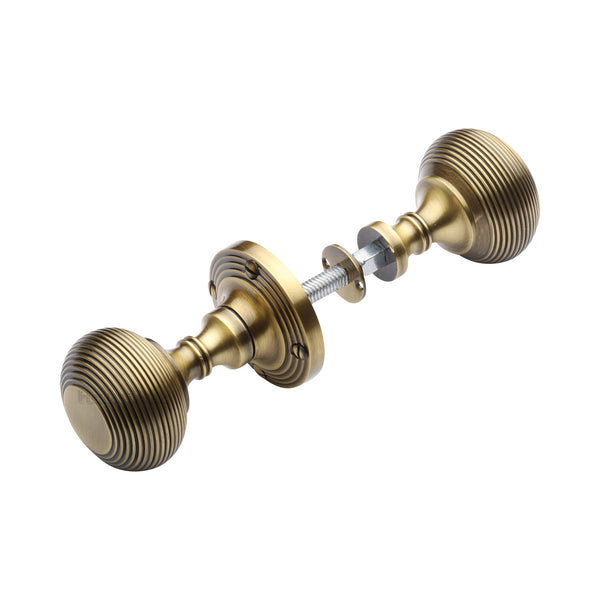 Heritage Brass Reeded Rim Knob Antique finish (Suitable with Rim Locks only)
 - RIM V971-AT - Choice Handles