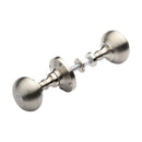 Heritage Brass Reeded Rim Knob Satin Nickel finish (Suitable with Rim Locks only)
 - RIM V971-SN - Choice Handles